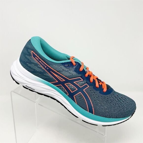 ASICS Women's Blue and Orange Gel-Excite 7 Running Shoes Size 11 Comfort Active - Picture 1 of 15